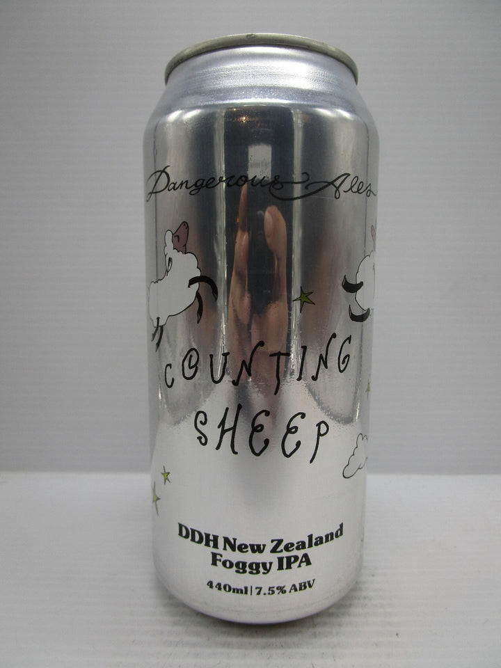 Dangerous Ales - Counting Sheep DDH NZ Foggy IPA 7.5% 440ml - Grape & Grain