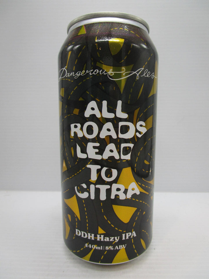 Dangerous Ales - All Roads Lead to Citra DDH Hazy IPA 8% 440ml - Grape & Grain