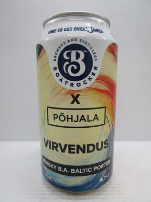 Boatrocker x Pohjala - Virvendus Whisky BA Baltic Porter 10.7% 375ml