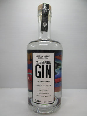 Loaded Barrel - Misfire Gin 42% 700ml