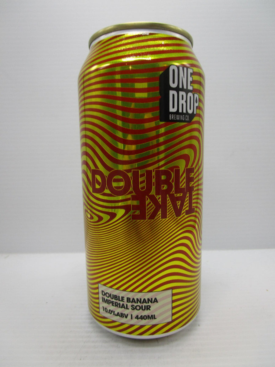 One Drop - Double Take Double Banana Imperial Sour 10% 440ml