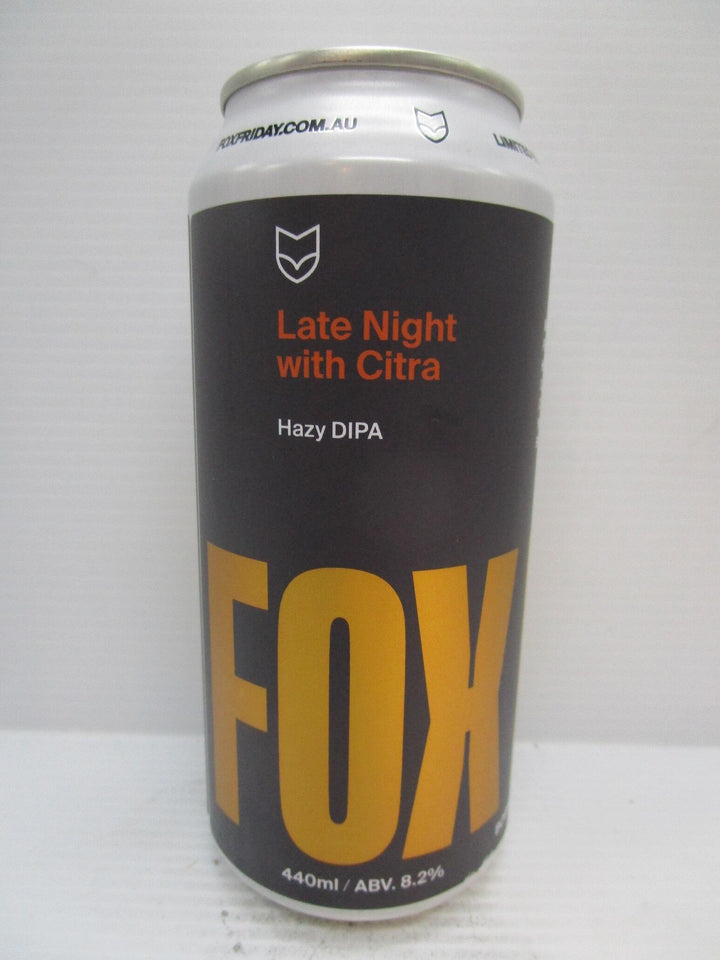 Fox Friday Late night With Citra Hazy DIPA 8.2% 440ml