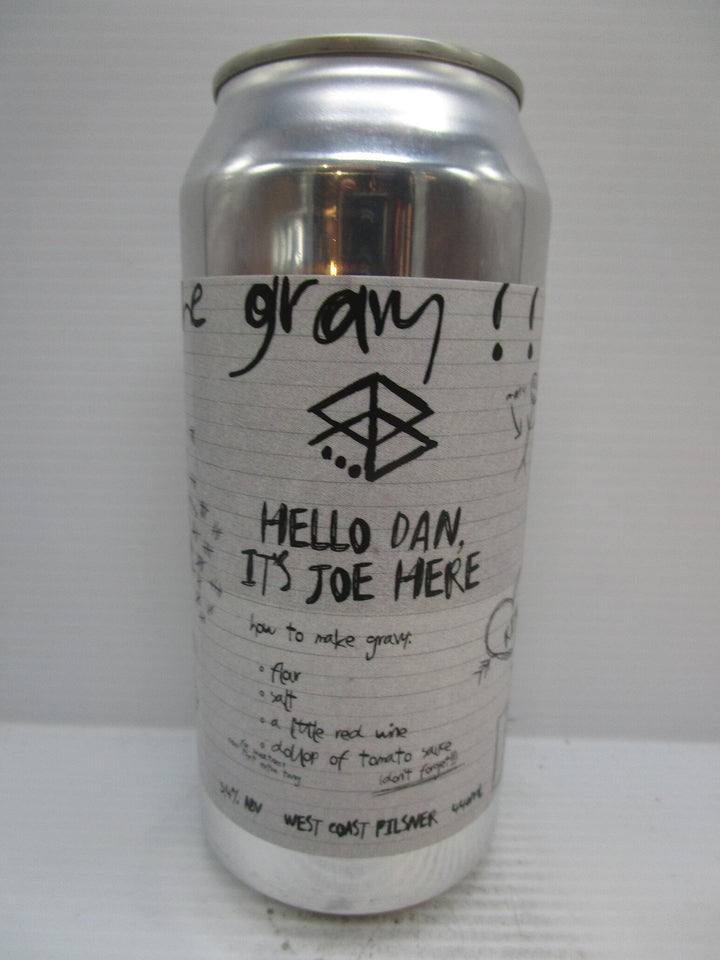 Range Hello Dan Its Joe Here WC Pilsner 5.4% 440ml - Grape & Grain