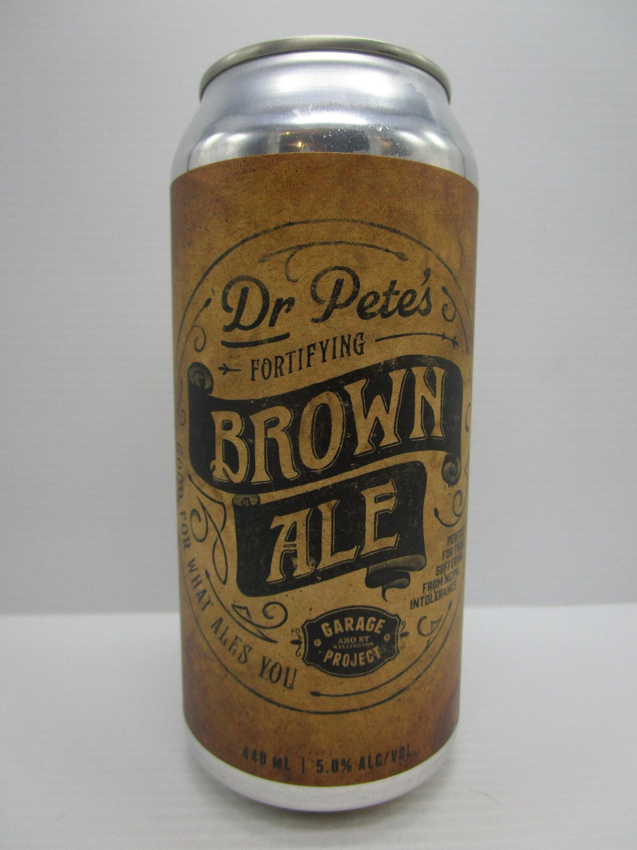 Garage Project - Dr Pete's Fortifying Brown Ale 5% 440ml