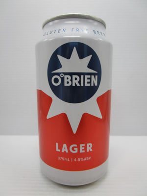 O'Brien - Gluten Free Lager 4.5% 375ml