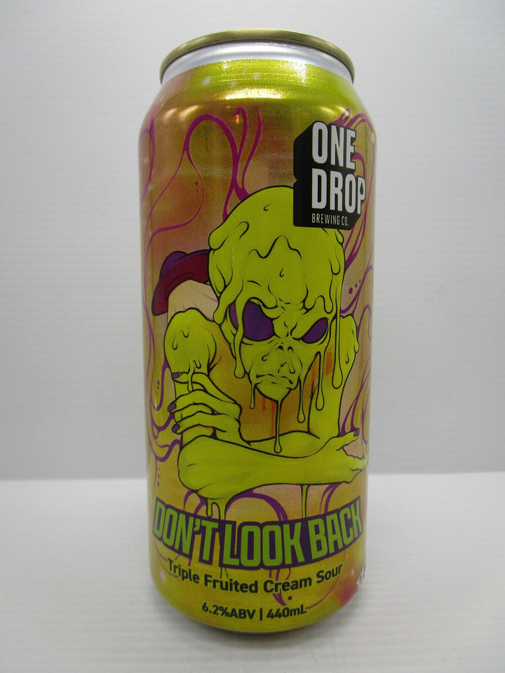 One Drop - Dont Look Back Triple Fruited Cream Sour 6.2% 440ml - Grape & Grain