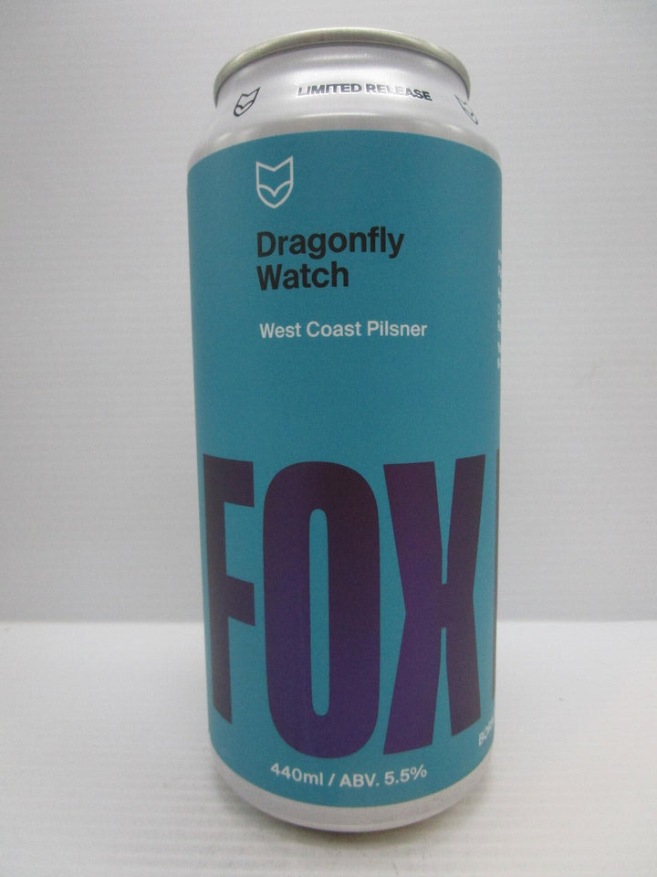 Fox Friday - Dragonfly Watch West Coast Pilsner 5.5% 440ml