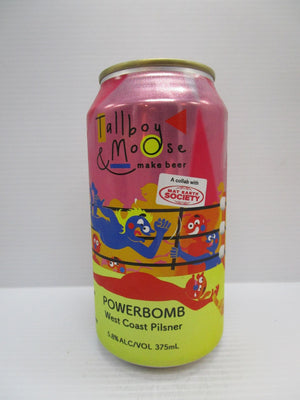 Tallboy Powerbomb WC Pilsner 5.8% 375ml