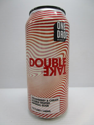 One Drop - Double Take Strawberry & Cream Imperial Sour 10.1% 440ml