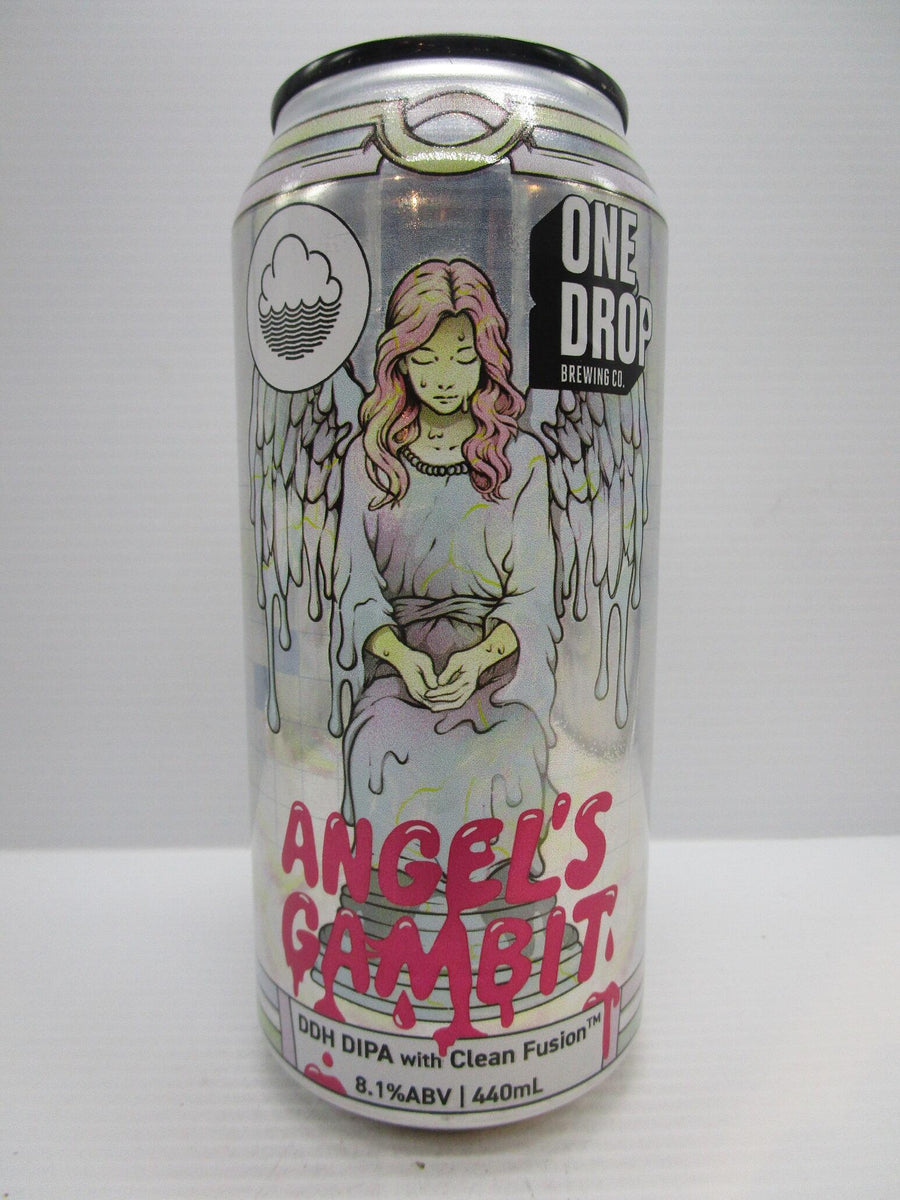 One Drop x Cloudwater - Angel's Gambit DDH DIPA 8.1% 440ml