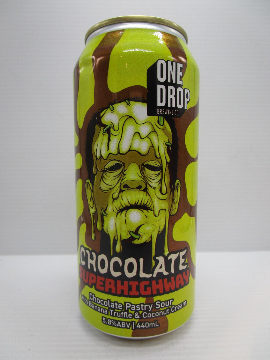 One Drop - Chocolate Superhighway Chocolate Pastry Sour w/Banana & Coconut Cream 5.8% 440ml