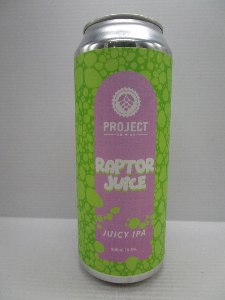 Project - Raptor Juice Juicy IPA 5.8% 500ml