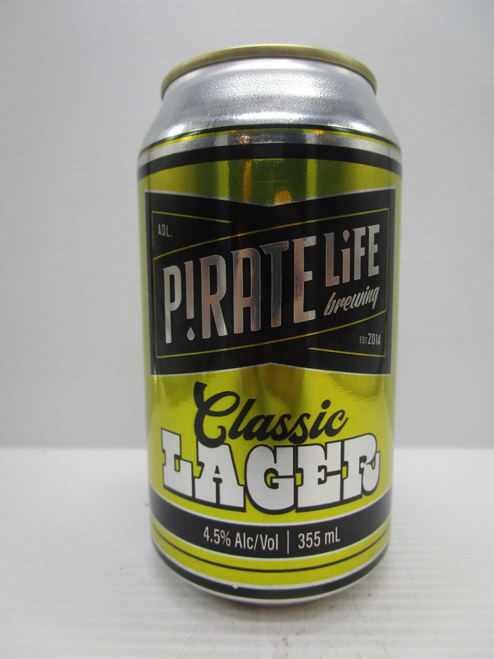 Pirate Life - Classic Lager 4.5% 355ml