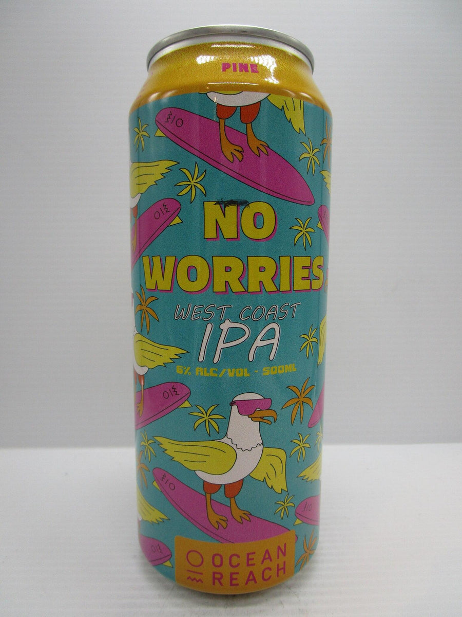 Ocean Reach - No Worries West Coast IPA 6% 500ml