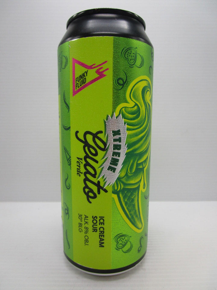 Funky Fluid Gelato - XTREME Verde Ice Cream Sour 8% 500ML