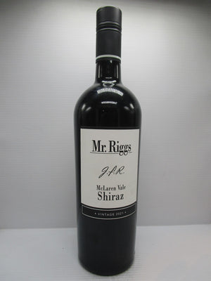 Mr Riggs JFR Shiraz 2021 14.5% 750ml