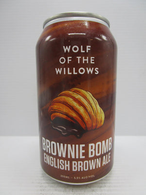 Wolf of the Willows - Brownie Bomb English Brown 5.5% 355ml