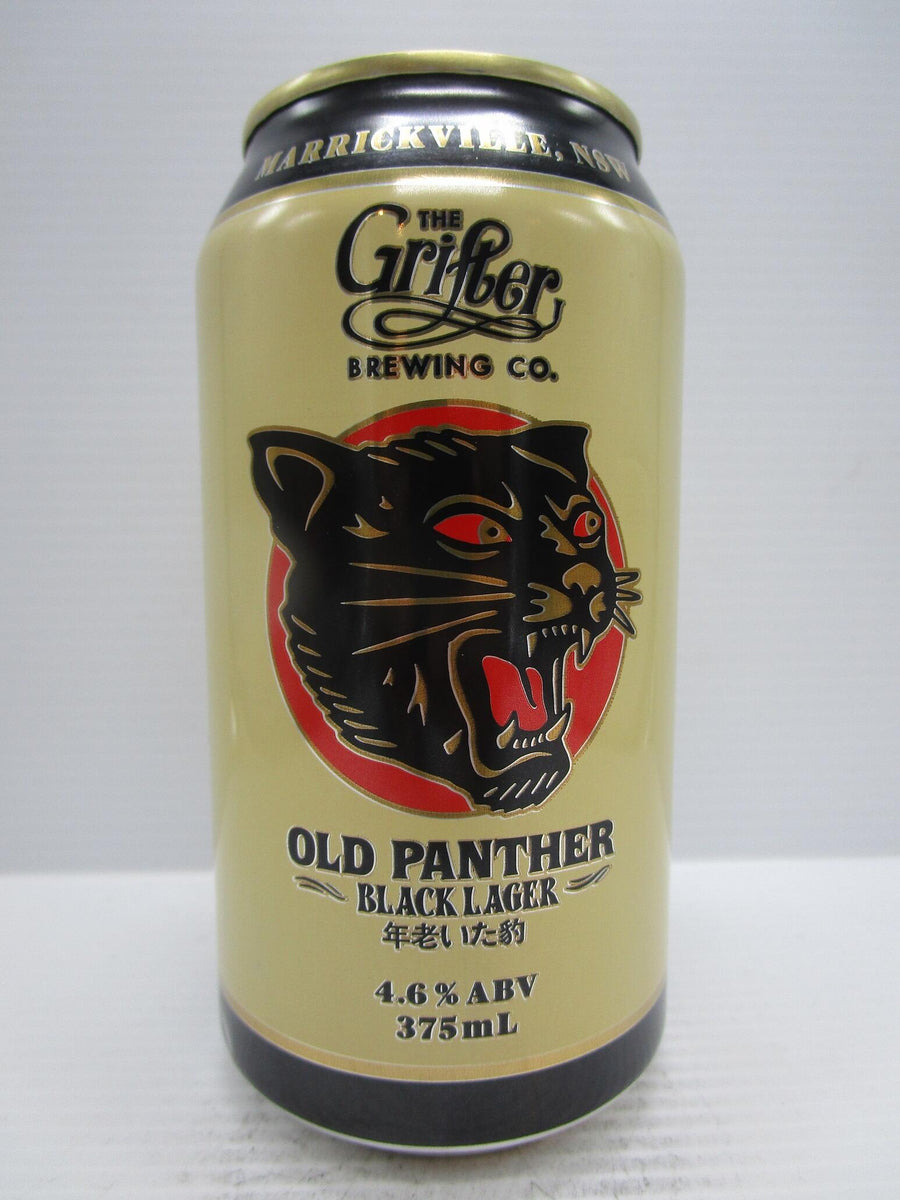 The Grifter - Old Panther Black Lager 4.6% 375ml