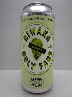 Garage Project - Riwaka Only Fans Cali Pilsner 6% 440ml