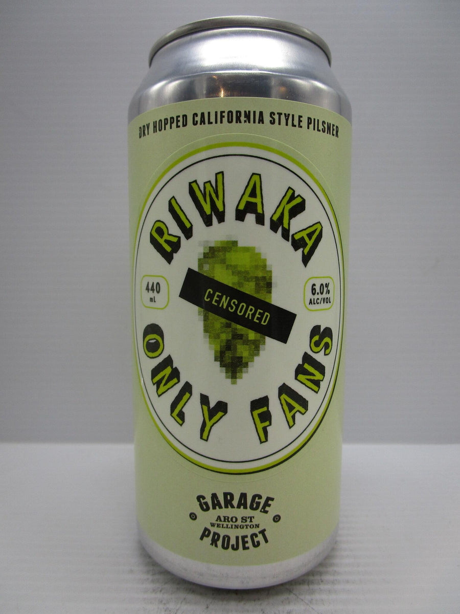 Garage Project - Riwaka Only Fans Cali Pilsner 6% 440ml