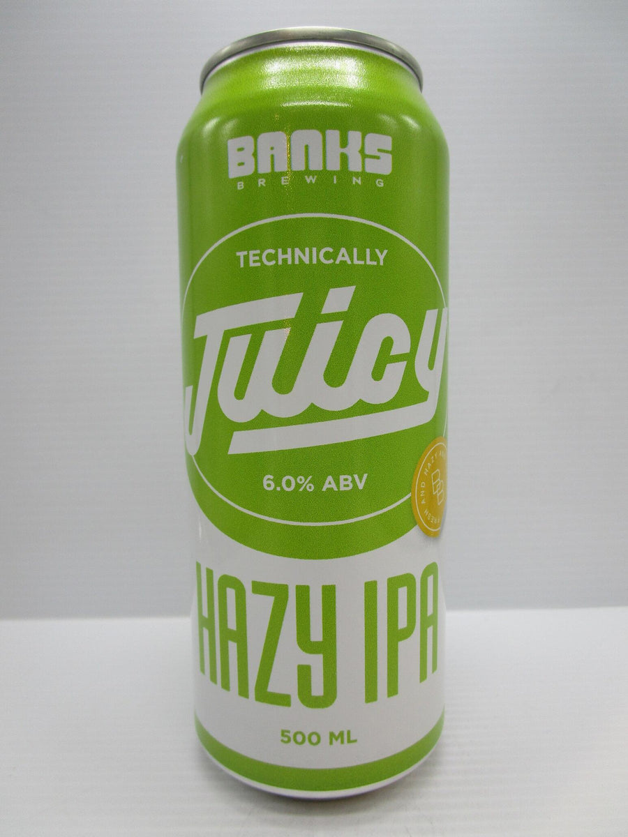 Banks - Technically Juicy - Hazy IPA 6% 500ml