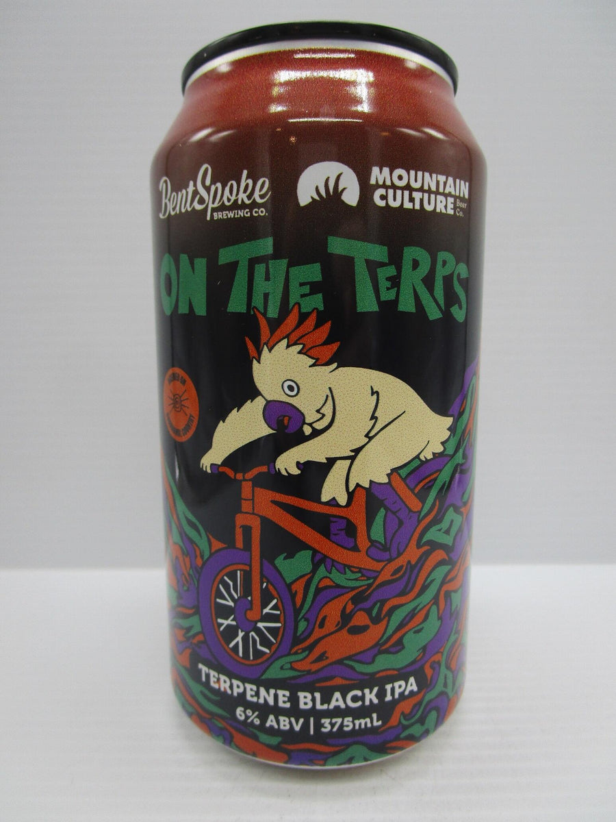 Bentspoke x Mountain Culture - On the Terps Black IPA 6% 375ml