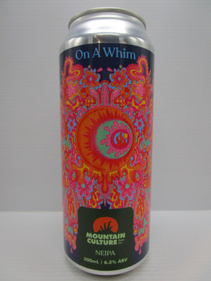 Mountain Culture - On a Whim NEIPA 6.3% 500ml