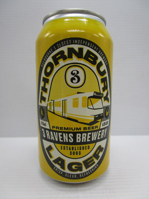 3 Ravens - Thornbury Lager 4.5% 375ml