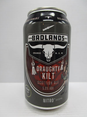 Badlands - Draughty Kilt Scottish Ale Nitro 5% 355ml