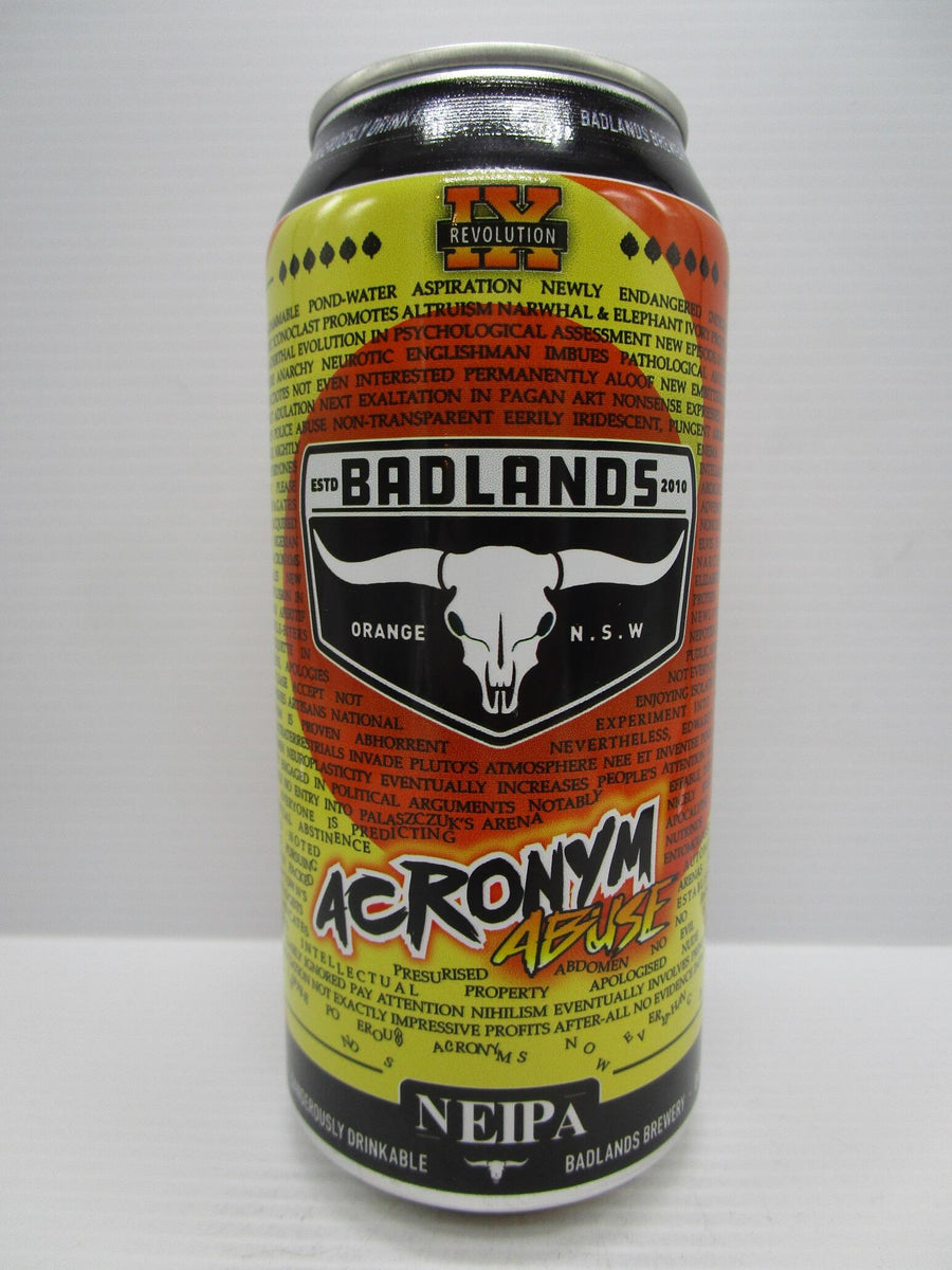 Badlands - Acronym Abuse NEIPA 7% 440ml