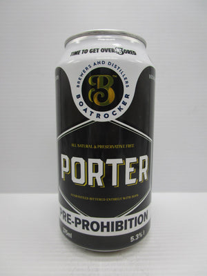 Boatrocker - Pre-Prohibition Porter 5.3% 375ml