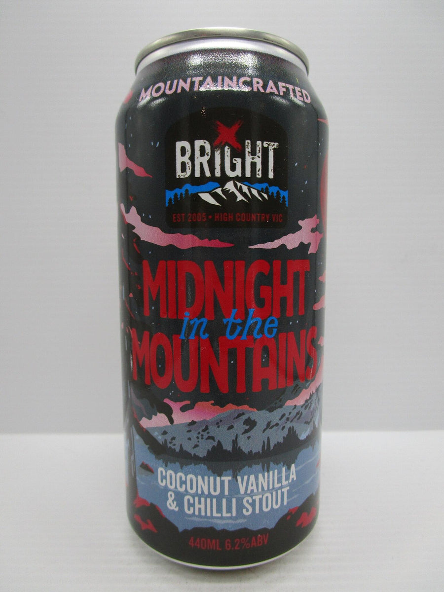 Bright - Midnight in the Mountains Coconut, Vanilla & Chilli Stout 6.2% 440ml