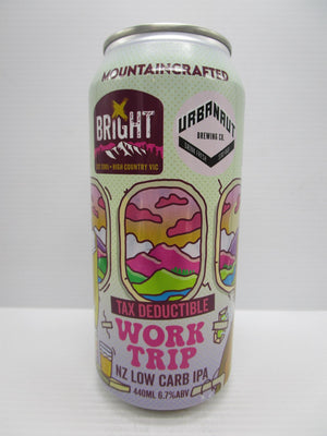 Bright x Urbanaut - Tax Deductible Work Trip NZ Low Carb IPA 6.7% 440ml