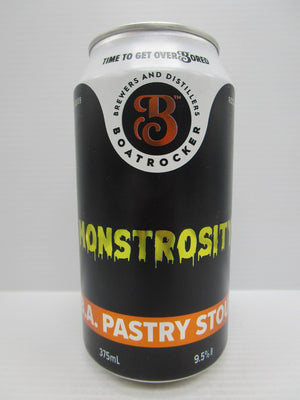 Boatrocker - Monstrosity - Marshmallow, Caramel, Vanilla, Cocao BA Imperial Stout 9.5% 375ml