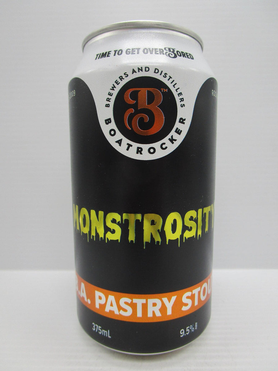Boatrocker - Monstrosity - Marshmallow, Caramel, Vanilla, Cocao BA Imperial Stout 9.5% 375ml