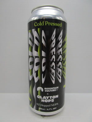 Mountain Culture - Cold Pressed NZ Hopped NEIPA 6.7% 500ml