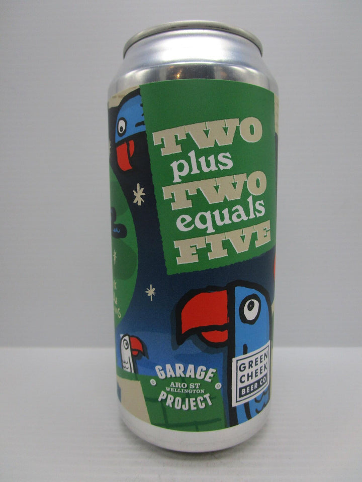 Garage Project x Green Cheeks - 2+2=5 Hazy Triple IPA 10.5% 440ml