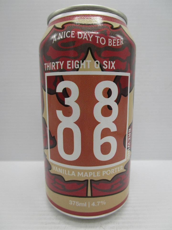 3806 - Vanilla Maple Porter 4.7% 375ml