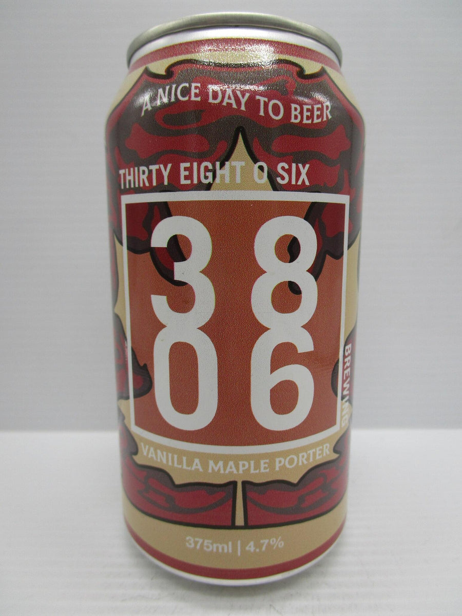 3806 - Vanilla Maple Porter 4.7% 375ml