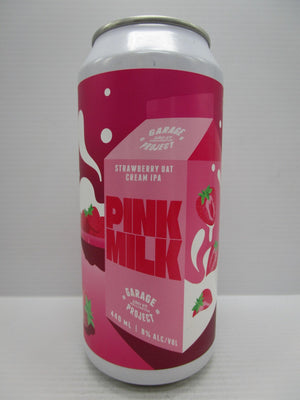 Garage Project - Pink Milk Strawberry Oat Cream IPA 8% 440ml