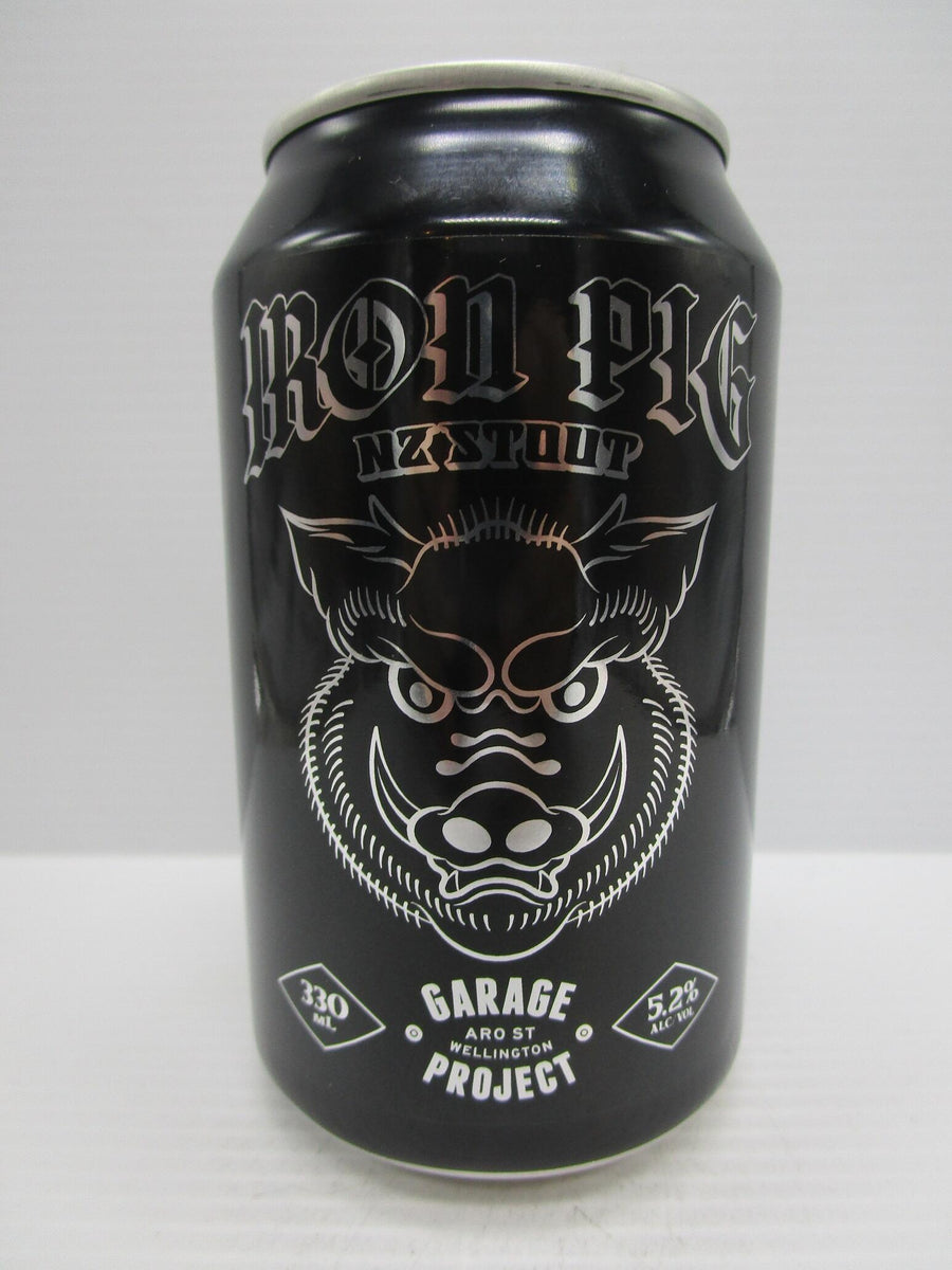 Garage Project - Iron Pig NZ Stout 5.2% 330ml