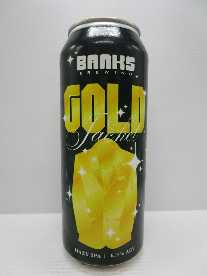 Banks - Gold Jacket Hazy IPA 6.3% 500ml