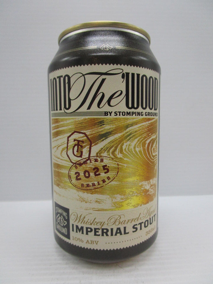 Stomping Ground - Into the Wood 2025 Whisky BA Imperial Stout 10% 355ml