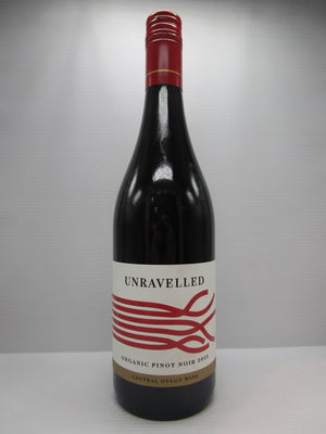 Unravelled Organic Pinot Noir 2022 13.5% 750ml