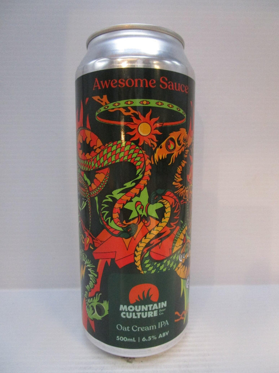 Mountain Cul Awesome Sauce Oat Cream IPA 6.5% 500ml