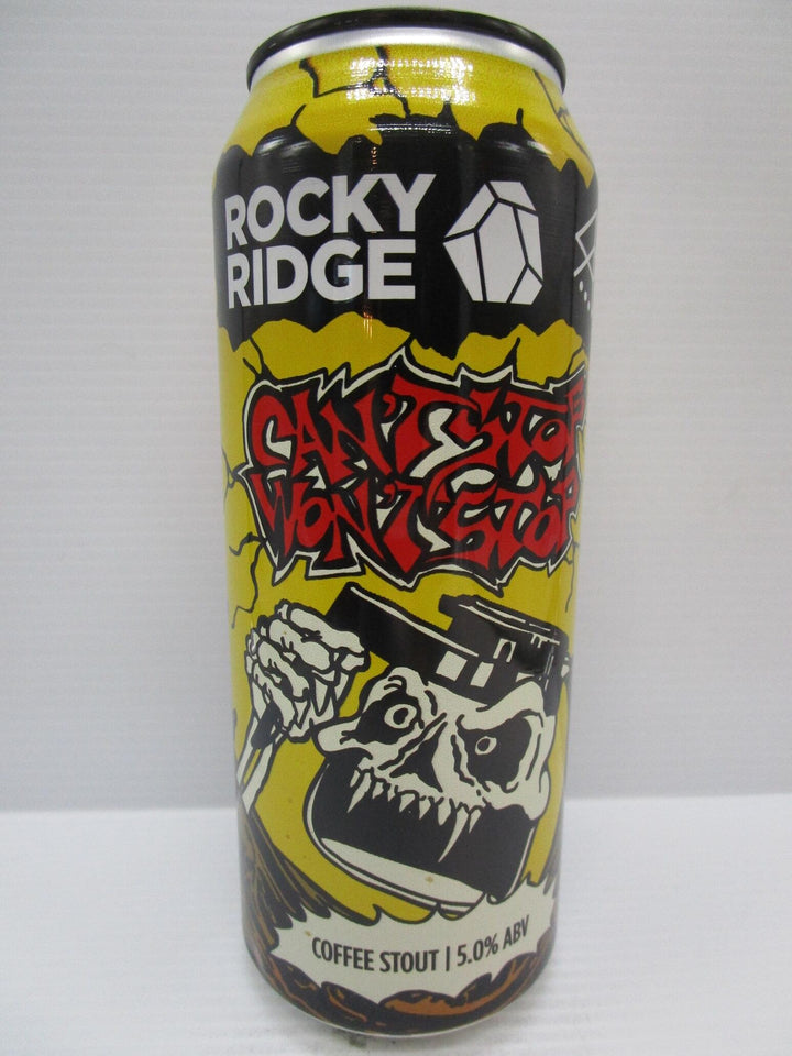 Rocky Ridge Can't Stop Won't Stop Coffee Stout 5% 500ml