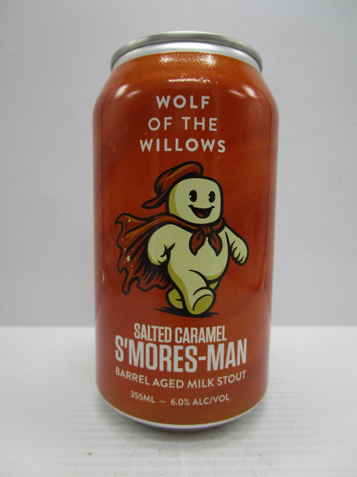 Wolf of the Willows - Salted Caramel S'mores-Man BA Milk Stout 6% 355ml