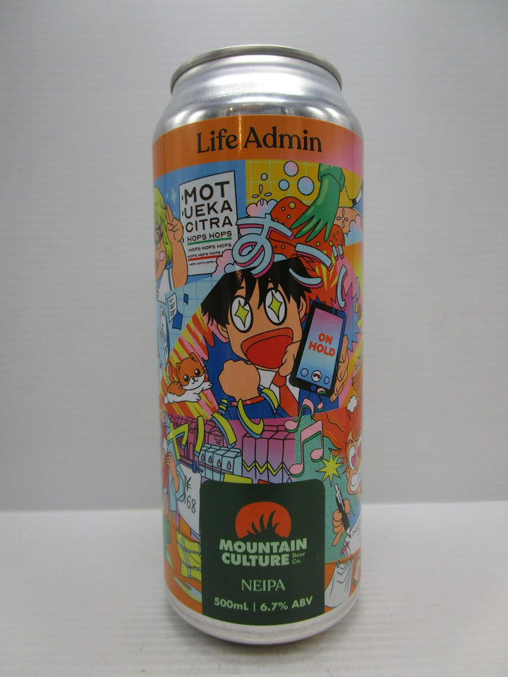 Mountain Culture - Life Admin NEIPA 6.7% 500ml