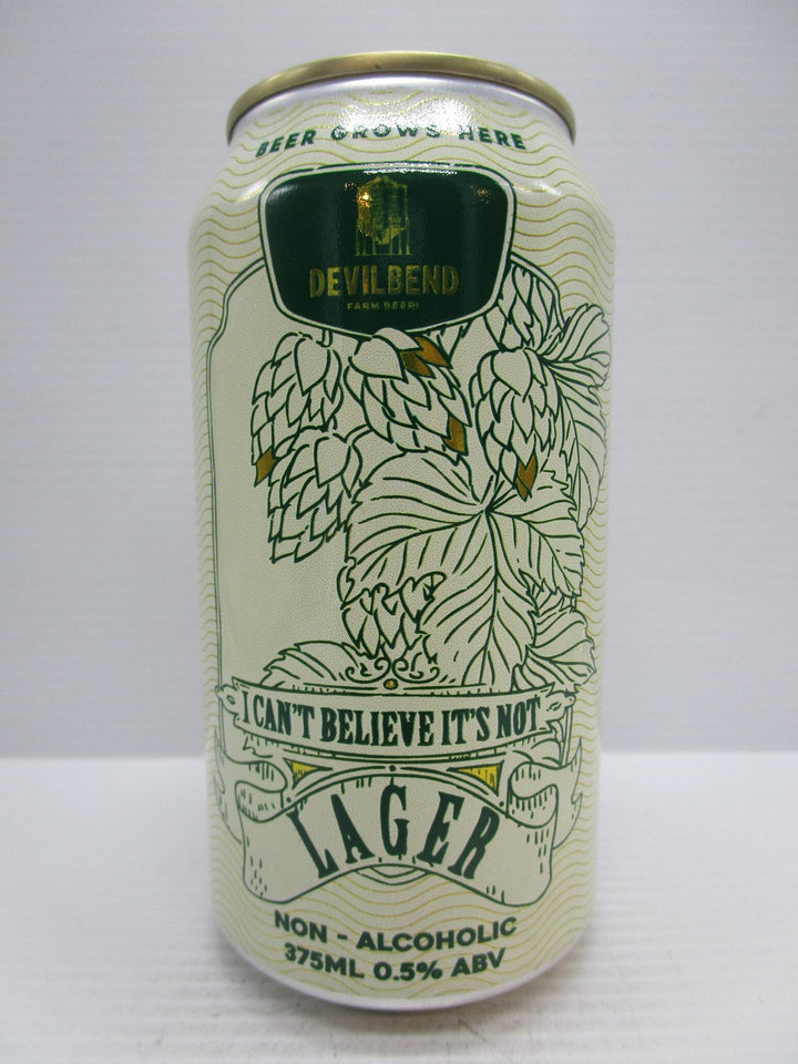 Devilbend - I Can't Believe it's Not Lager - Alcohol Free 375ml