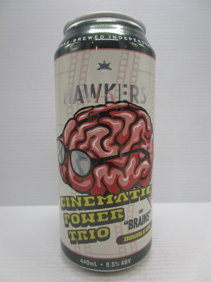 Hawkers - Cinematic Power Trio 'The Brains' DIPA 8.5% 440ml